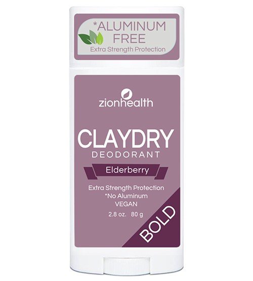 Zion Health Clay Dry Bold - Elderberry 2.8 oz Stick