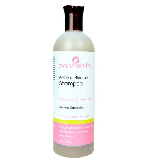 Zion Health Adama Minerals Color Defense Shampoo 16 oz Liquid