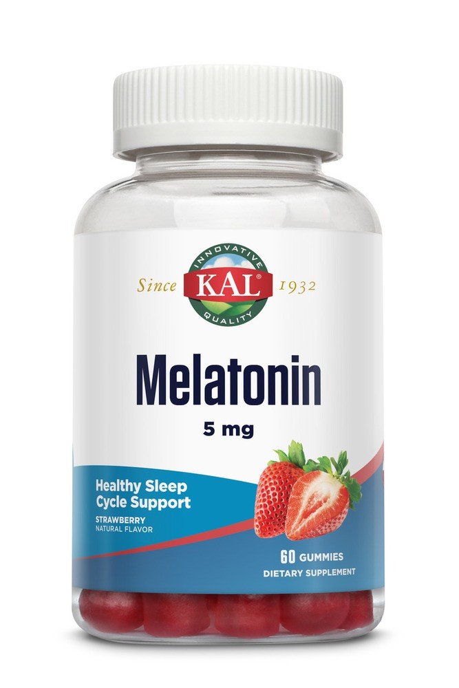 Kal Melatonin 5 mg 60 Gummy