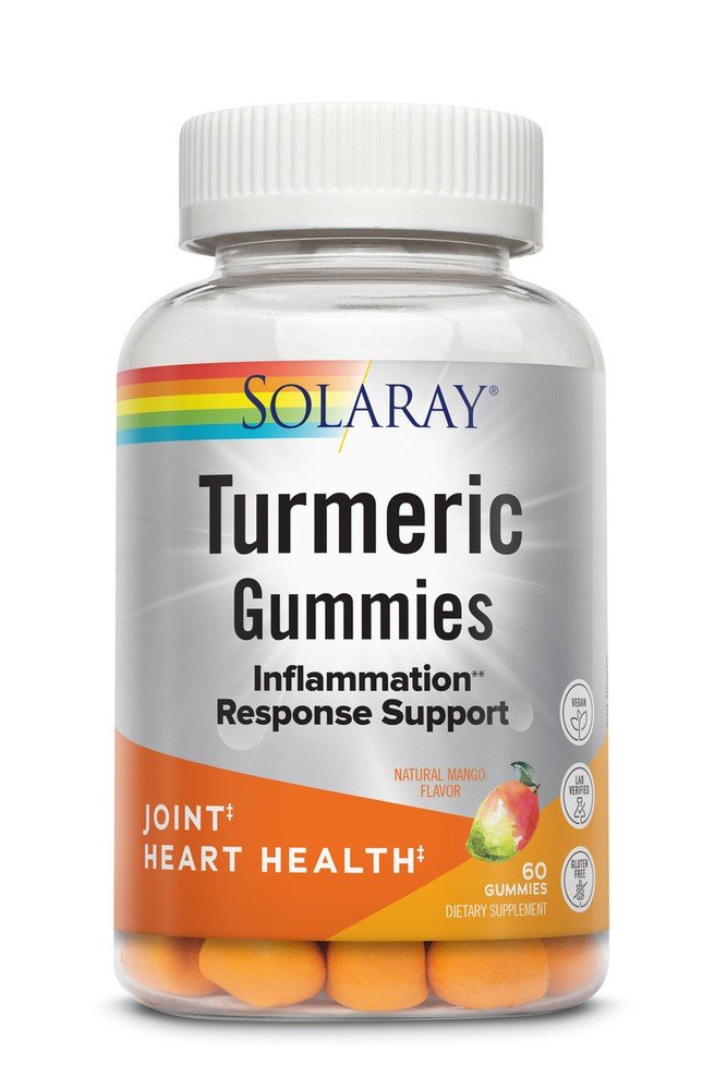 Solaray Turmeric Gummies 60 Gummy