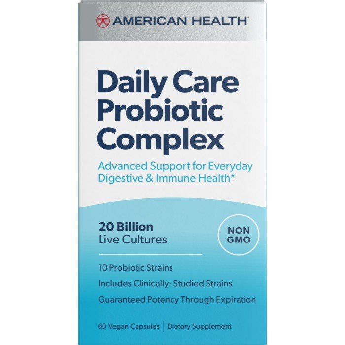 American Health Products Daily Care Probiotic Complex 60 Capsule