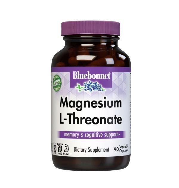 Bluebonnet Magnesium L-Threonate 90 VegCap