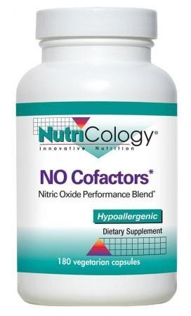 Nutricology NO Cofactors Nitric Oxide Perfomance Blend 180 VegCap