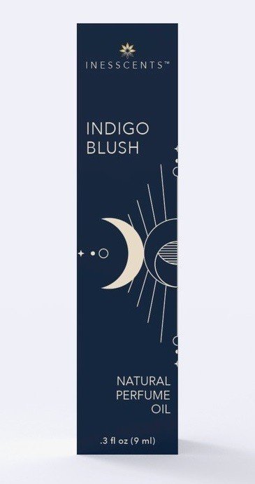 Inesscents Aromatic Botanicals Indigo Blush Natural Perfume .3 oz Roll-on