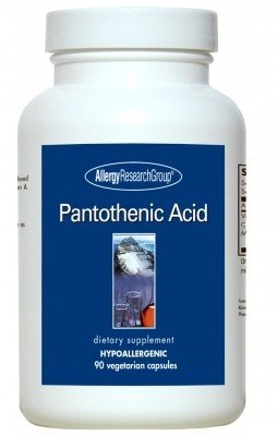 Allergy Research Group Pantothenic Acid Vitamin B5 90 VegCap