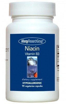 Allergy Research Group Niacin Vitamin B3 90 VegCap