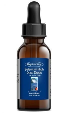Allergy Research Group Selenium High Dose Drops 100 mcg Per Drop 15 mL Dropper