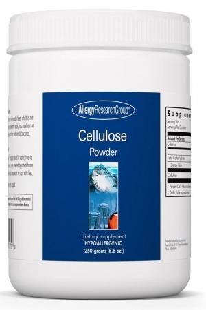 Allergy Research Group Cellulose Powder Insoluble Fiber 250 grams Powder