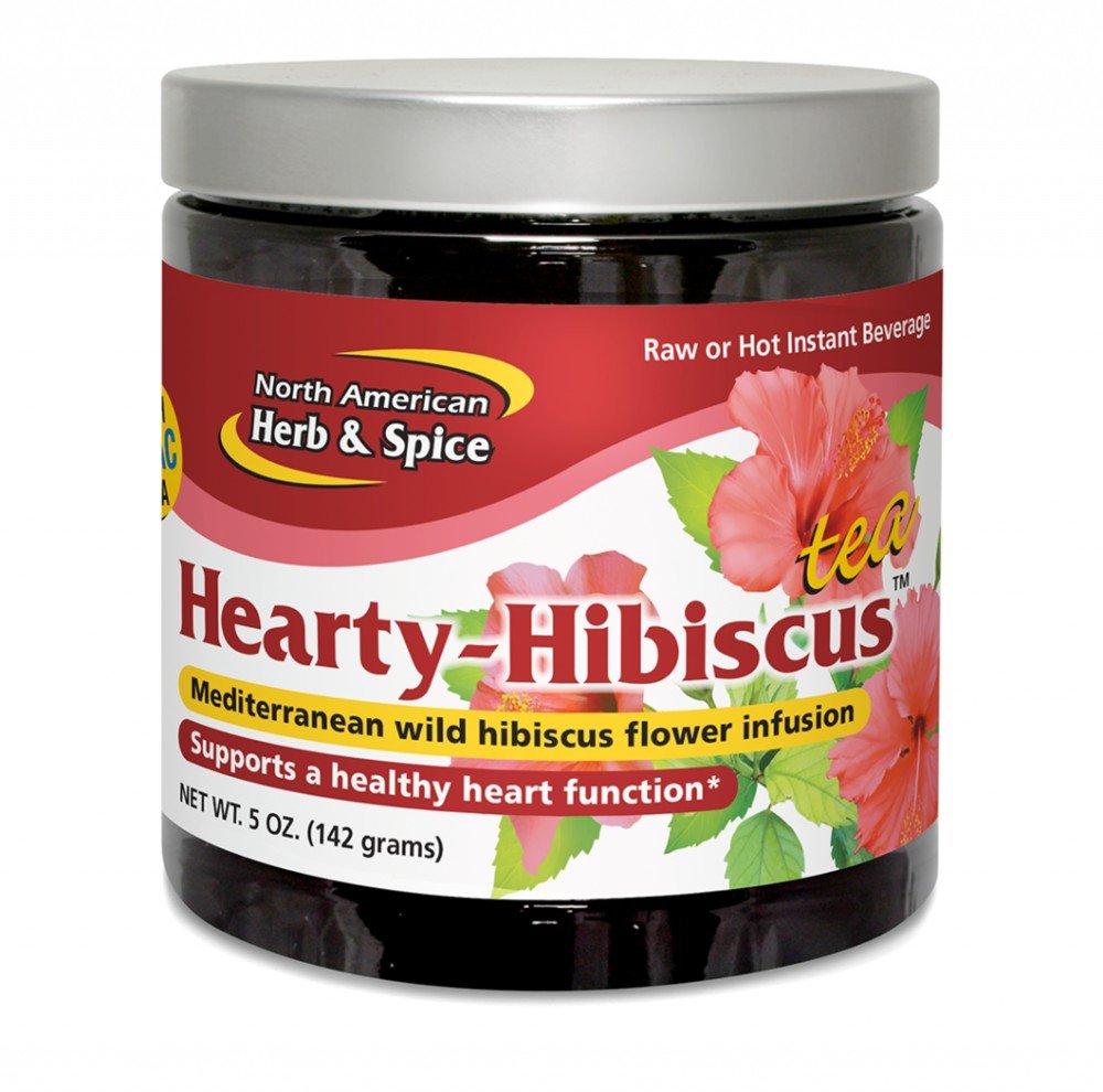 North American Herb &amp; Spice Hearty-Hibiscus Tea 5 oz Powder