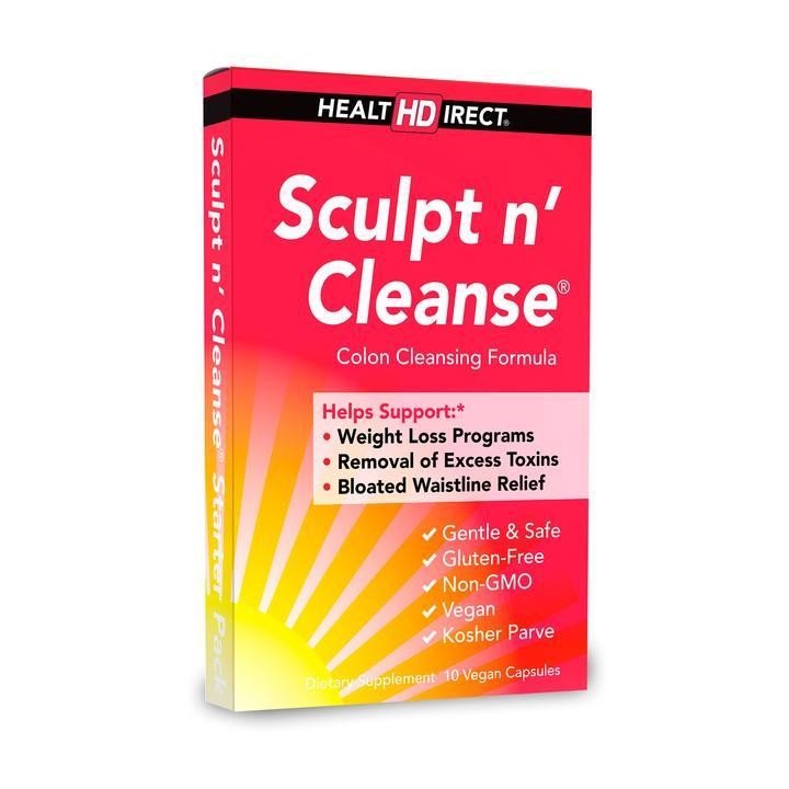Health Direct Sculpt n&#39; Cleanse Starter Pack 10 Capsule