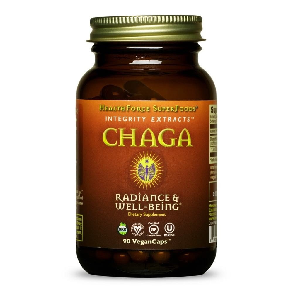 HealthForce Superfoods Integrity Extracts Chaga 90 VegCap