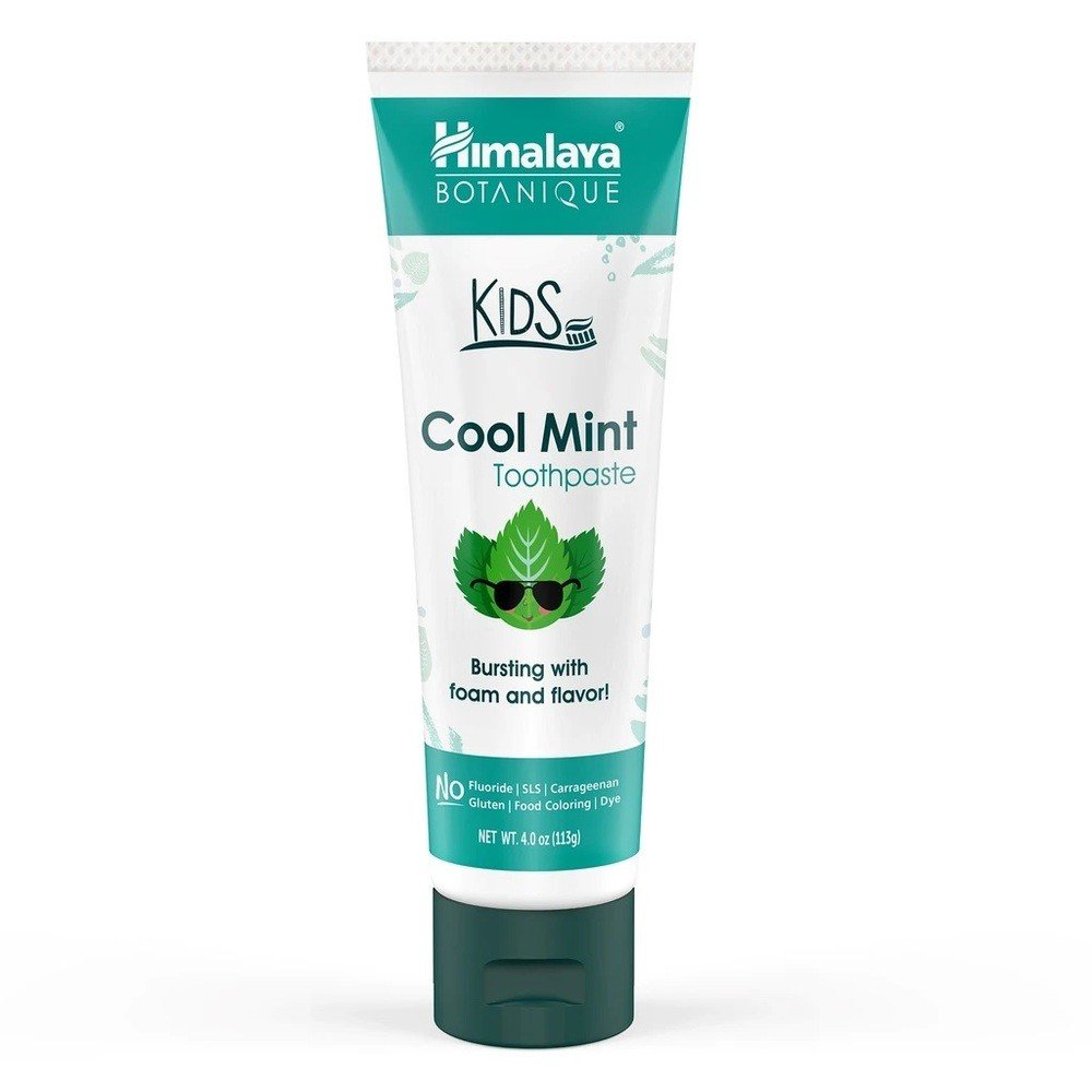 Himalaya Herbals Kids Cool Mint Toothpaste 4 oz Paste