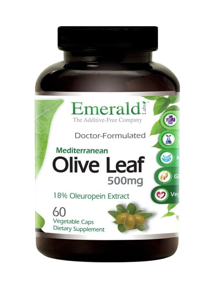 Emerald Labs Olive Leaf 60 VegCap