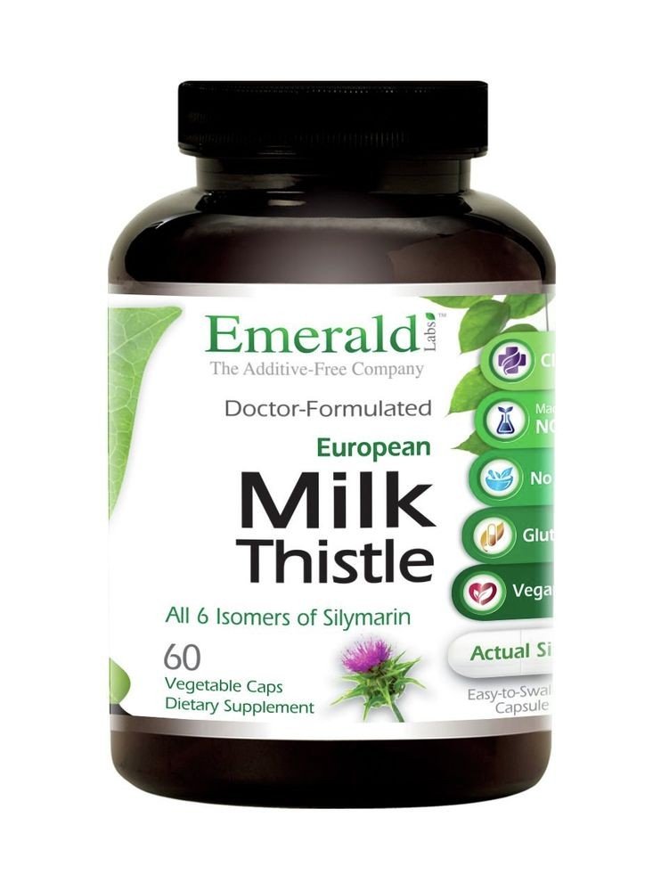 Emerald Labs Milk Thistle Extract 90 Capsule