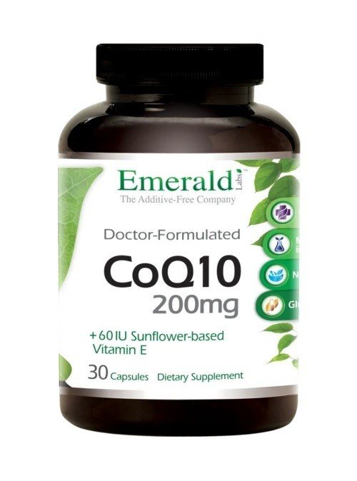Emerald Labs CoQ10 200mg 30 Capsules