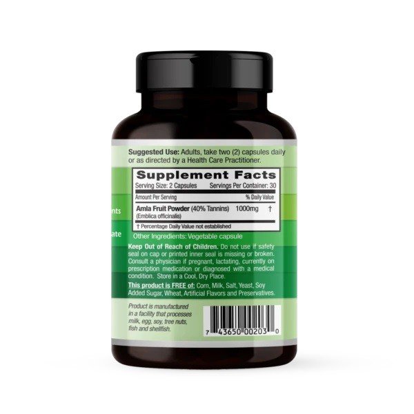 Emerald Labs Amla Fruit Extract 60 VegCap