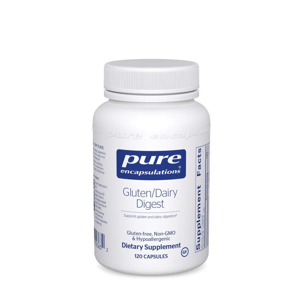 Pure Encapsulations Gluten/Dairy Digest 60 Capsule