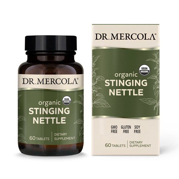 Dr. Mercola Organic Stinging Nettle 60 Tablet