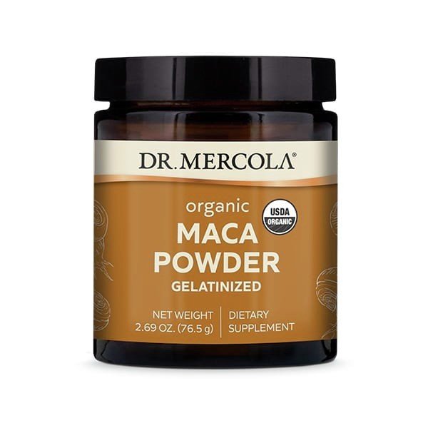 Dr. Mercola Organic Maca Powder 2.69 oz Powder