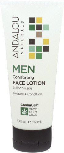 Andalou Naturals Men Comforting Face Lotion 3.1 oz Liquid