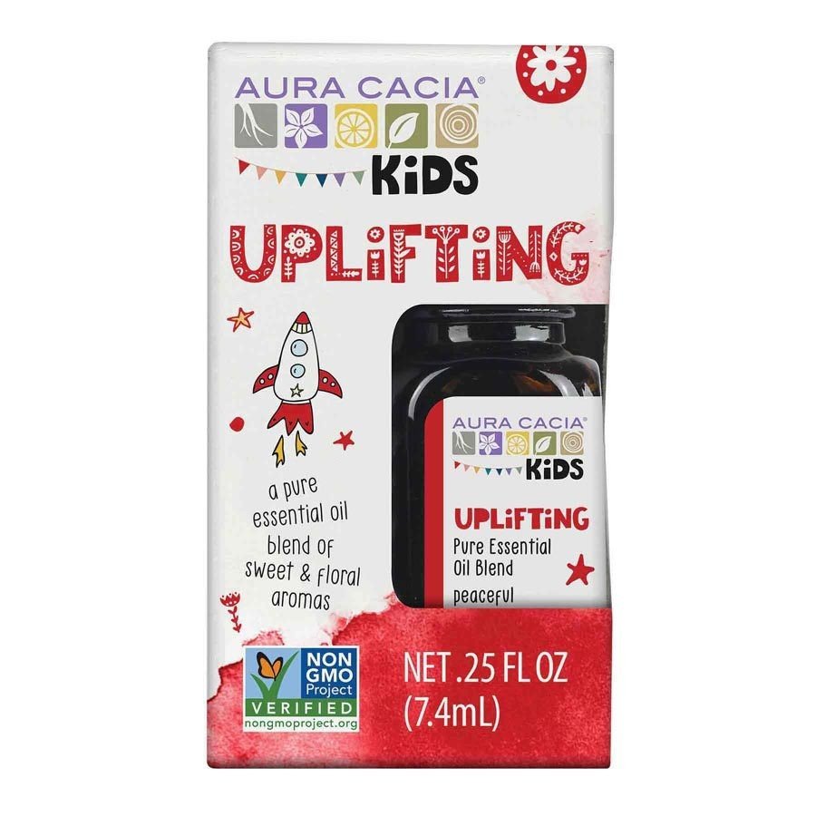 Aura Cacia Kids Essential Oil Blends Uplifiting 0.25 fl oz Liquid