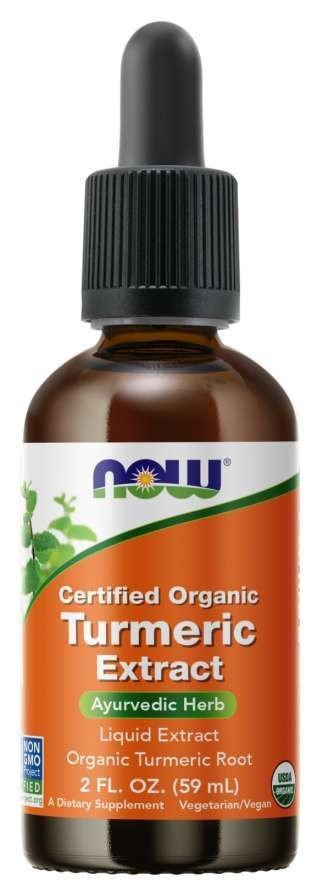 Now Foods Certified Organic Turmeric Extract 2 oz Liquid