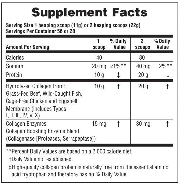 Nature&#39;s Plus Keto Living Collagen 1.36 lb Powder