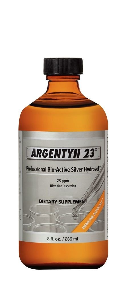 Argentyn 23 Professional Bio-Active Silver Hydrosol Twist Top 8 oz Liquid
