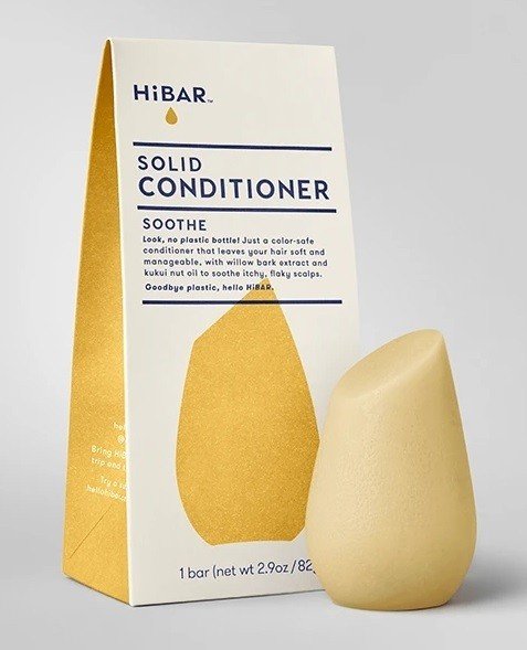 HiBAR Hair Care Conditioner Soothe 2.9 oz Bar