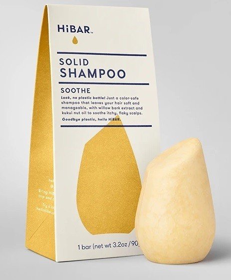 HiBAR Hair Care Shampoo Soothe 3.2 oz Bar