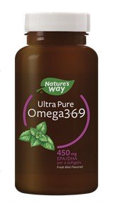 Nature&#39;s Way Ultra Pure Omega-3.6.9 Mint 60 Softgel