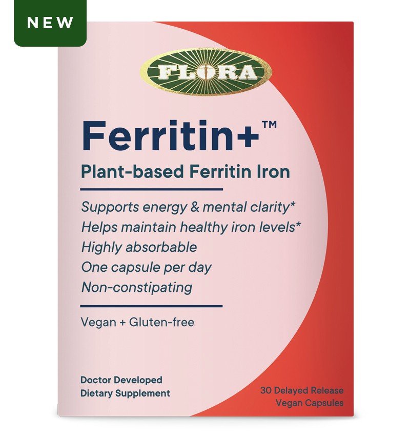 Flora Inc Ferritin+ 30 Capsule