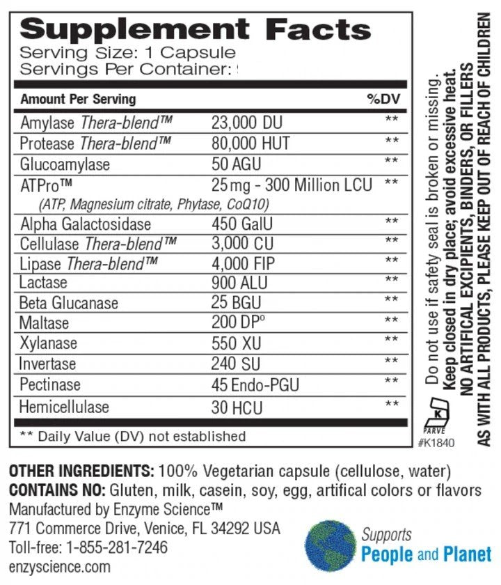 Enzyme Science Digest Gold 240 Capsule