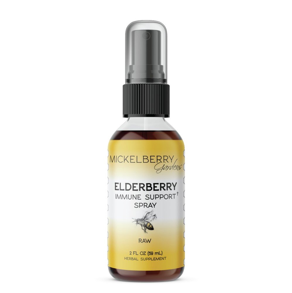 Mickelberry Gardens Elderberry Immune Support Spray 2 oz Liquid