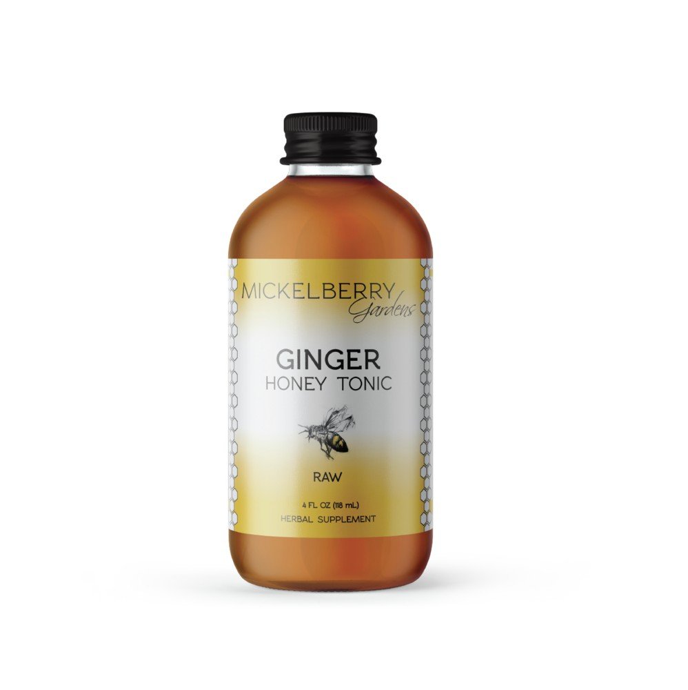 Mickelberry Gardens Ginger Honey Tonic 4 oz Liquid