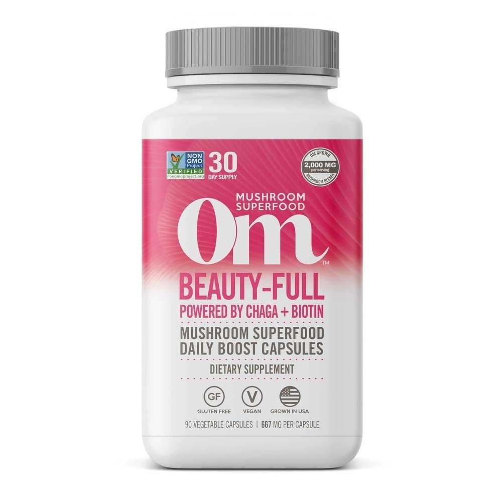 Om Mushrooms Beauty-Full Mushroom Superfood 90 Capsule