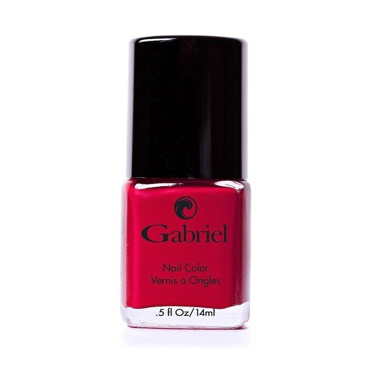 Gabriel Cosmetics Nail Polish Classic Red 14ml (.5oz) Liquid