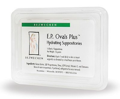 Bezwecken EP Ovals Plus Hydrating Suppositories 16 Count Box