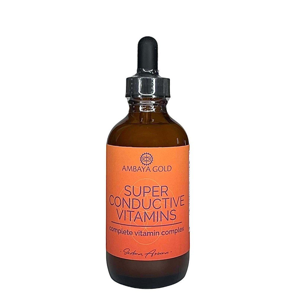 Ambaya Gold Super-Conductive Vitamins 4 oz Liquid
