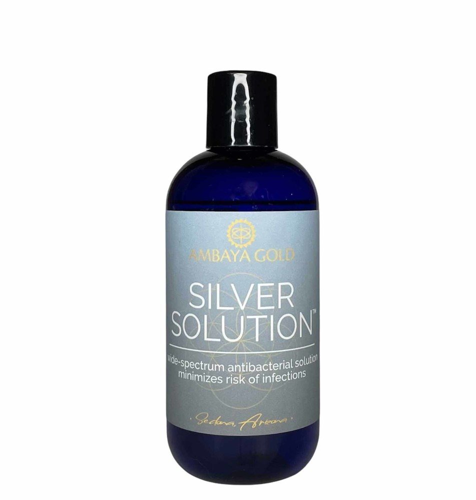 Ambaya Gold Liquid Silver Solution 8 oz Liquid