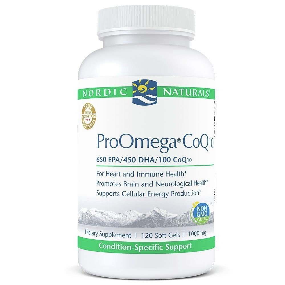 Nordic Naturals ProOmega CoQ10 120 Capsule