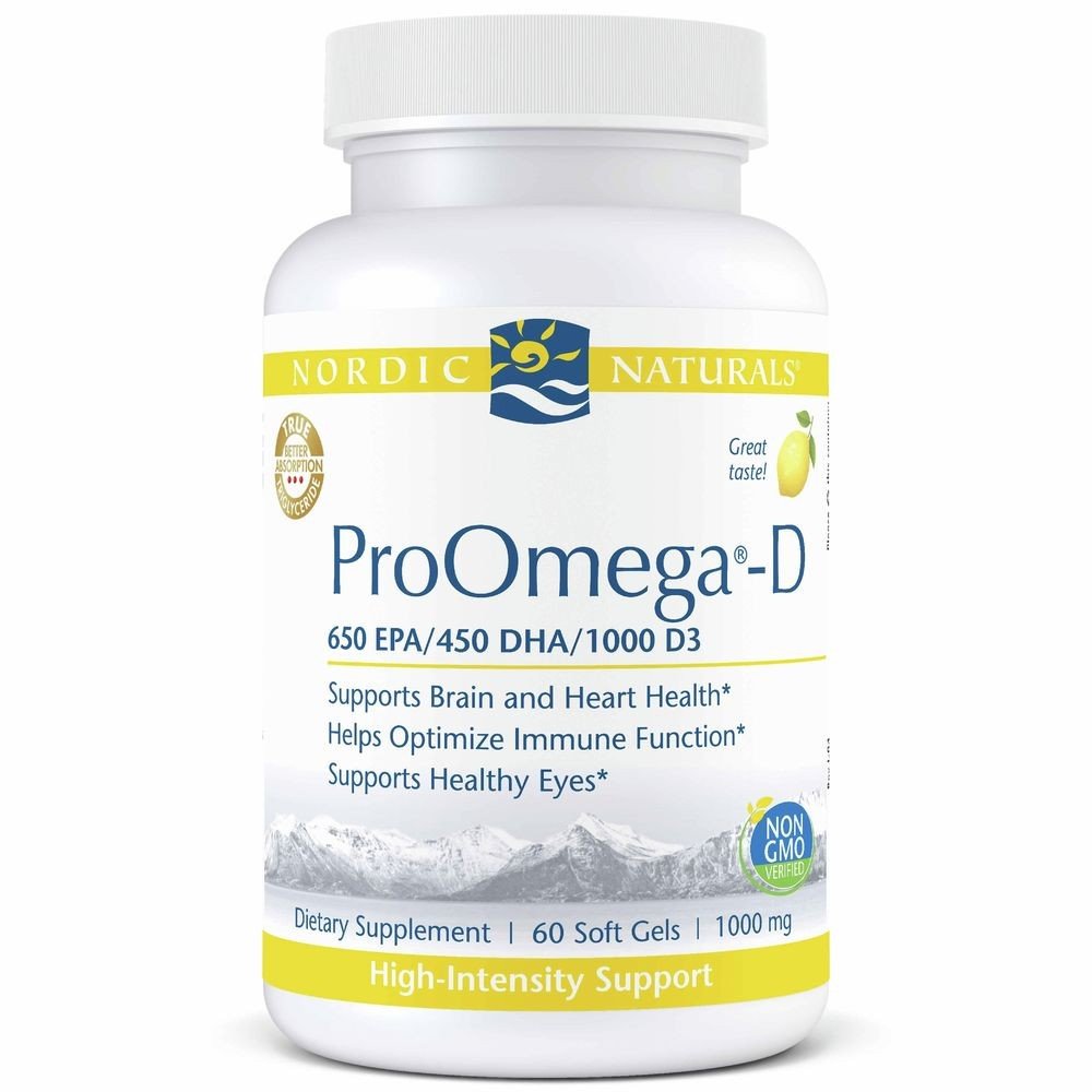 Nordic Naturals ProOmega D 60 Capsule