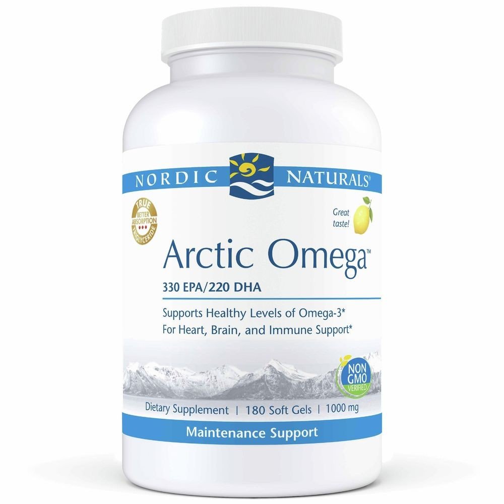 Nordic Naturals Arctic Omega Lemon 180 Capsule