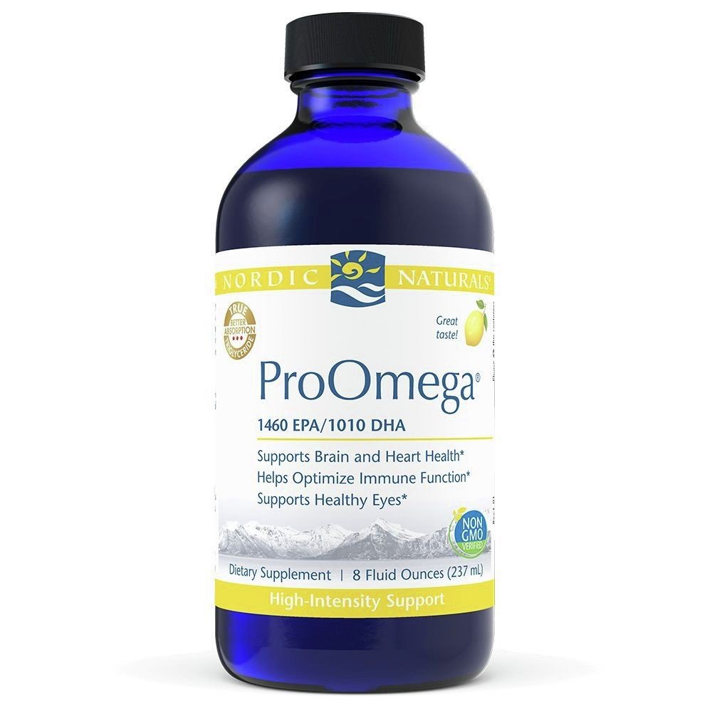 Nordic Naturals ProOmega Lemon 8 oz Liquid