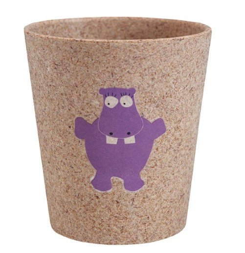 Jack N' Jill Rinse Cup Biodegradable Hippo 1 count Container