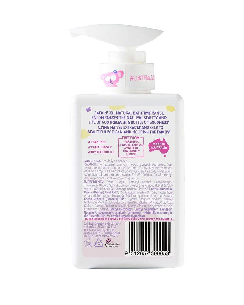 Jack N&#39; Jill Sweetness Moisturizer 10.14 oz Liquid