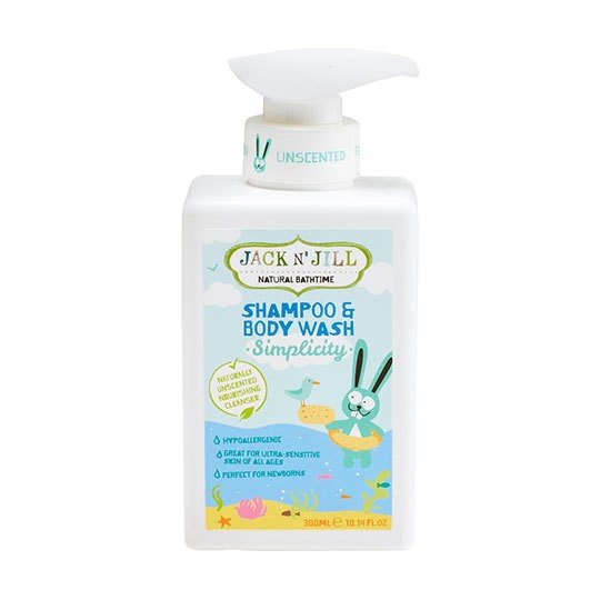 Jack N' Jill Simplicity Shampoo and Body Wash 10.14 oz Liquid