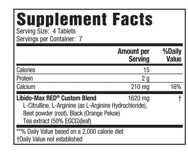 Applied Nutrition Libido-Max RED 30 Tablet