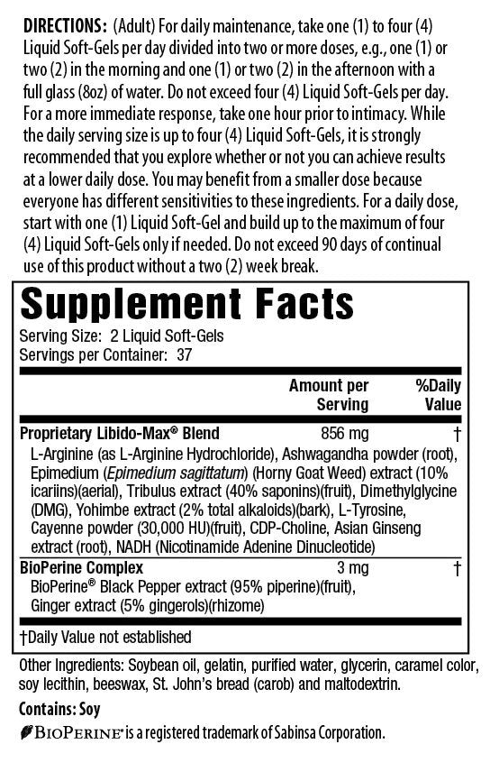 Applied Nutrition Libido-Max 75 Softgel