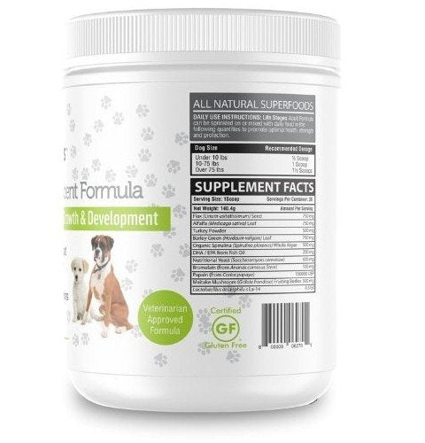 LifeStages Stage 1: Puppy/Adolescent Formula 30 Servings Powder